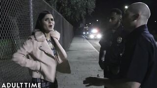 ADULT TIME Latina Teen Katya Blows Corrupt Cop to Avoid Lockup