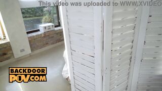 POV - Shalina Devine in POV hot for cock doc trio