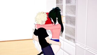 My Hero Academia: Katsuki Bakugo Helps The New Slim Inko Midoriya Feel Young Again