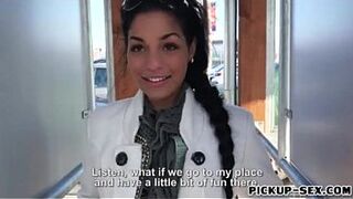 Skinny Czech babe rammed for some cash