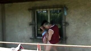 Grandpa Just Banged A Hot Busty Teen Outdoors