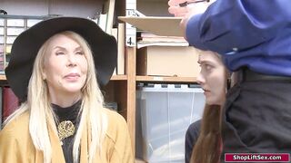 Stepgrandma and stepgranddaughter banged