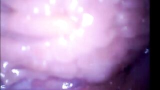 girl cums filmed from inside a vagina at SecretFriends.com