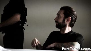 Good cop horny cop interrogation turns nasty