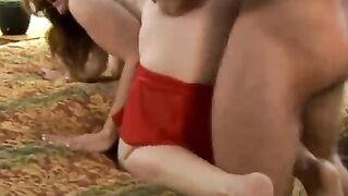 Cute chubby MILF Venus enjoys a facial cumshot