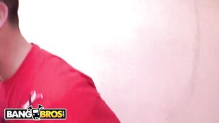BANGBROS - Interracial Fun With Busty Ebony Babe Stacy Adams On Brown Bunnies