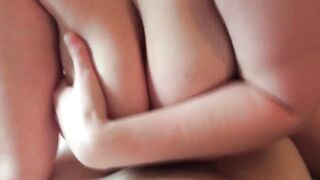 Massive jugs made for giving titjobs