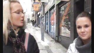 Czech Streets - Hard Decision for those girls