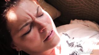 Busty Yanks Brunette Sequoia Masturbating