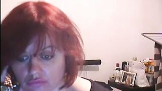 Italian Milf Rubbing her fat tight Pussy