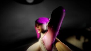 Pink Haired Slut Had an Arrangement with the Detective