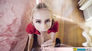 His stepsister is blonde beautiful and petite She looks like a small sextoy doll