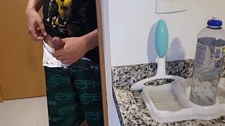 Boss fucked me in the kitchen