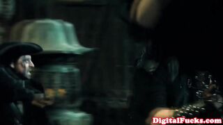 Jesse Jane close up in a ffm threeway