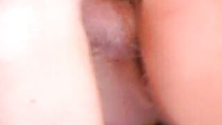 Amateur homemade threesome with facial shot