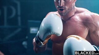 BLACKED Vanna & Little Dragon share a BBC in anal threesome