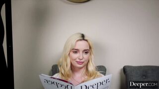 Deeper. Petite Blondie Lexi gets filled by Anton's thick BBC