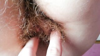 Hairy Bush Compilation with Huge clitoris