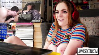CARLY RAE SUMMERS REACTS TO JAMES DEEN VS ABBIE MALEY - HONEST PORN REACTIONS - HPR10