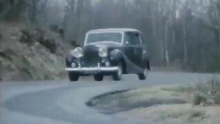 Cuckold drives while his wife gets fucked in the backseat