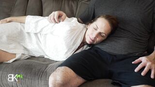 And StepSon Share A Couch