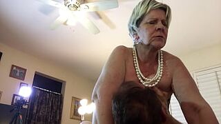 Granny's cowgirl ride & missionary orgasms 01152023-Cs356