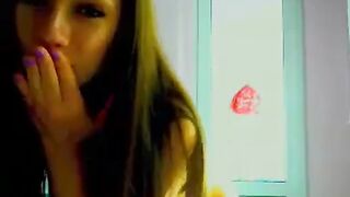 Gorgeous teen teasing on webcam - VipGirlsWorld.com