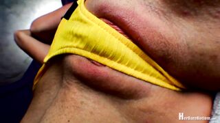 Jazz Yellow Thong