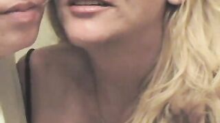 Pat and her long tongue