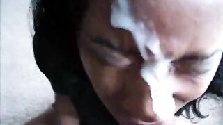 Nut All Over Her Face
