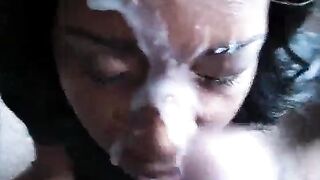Nut All Over Her Face