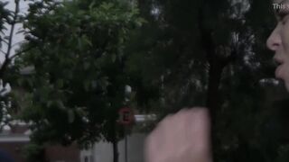 Brazilian latina pussy licking and receive money for it