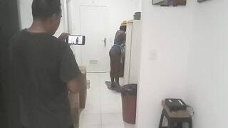 Fabinho Costha mykng off