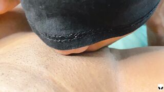 Big clit licking and sucking until girlfriend cums in my mouth