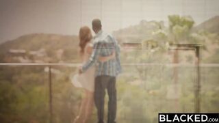 BLACKED Two beautiful girls share a big black cock