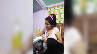 Very Hot Indian with big boobs-Indian