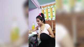 Very Hot Indian with big boobs-Indian