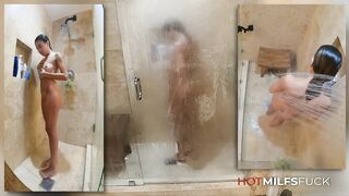 Hot Milfs Fuck! Young Newbie Mom Does Her Very First Porn!