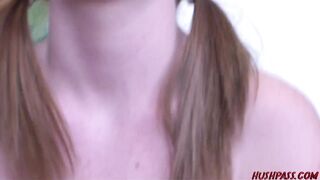 Young girl Chloe Campbell loves bit thick cock