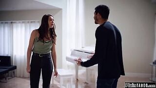 Guy gets into stepbrothers wifes panties
