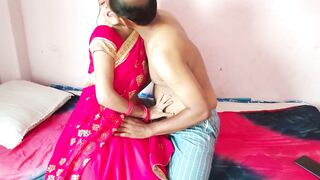 Newly Married Wife Roughly Fucked with Stepbrother on Suhagraat Morning