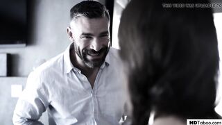 Italian maid gets fucked by a conceited client