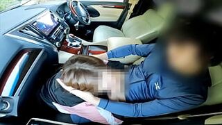 Comes to the gym with her husband, leaves on the way and has car sex with an adulterer.