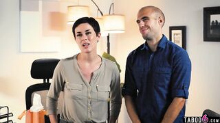 Personal assistant Rebecca Vanguard fucks her boss’ husband