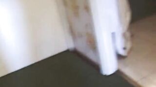 Two cocks in the pussy of the busty