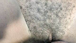Getting her big lips pussy fucked by stepbrother