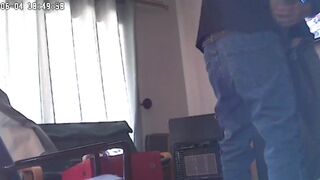 Spycam Caught my bf fucking my stepmom on