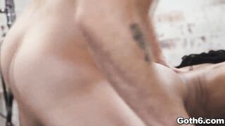 Kyle Mason slips Kenzie Reeves panties off tonguing her tiny clit