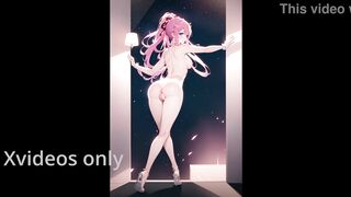 Uncensored Japanese Hentai music video Lacus & Meer