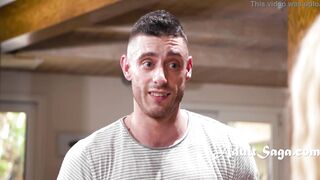 Jack off to me step bro, show me you a big man - Skylar Vox